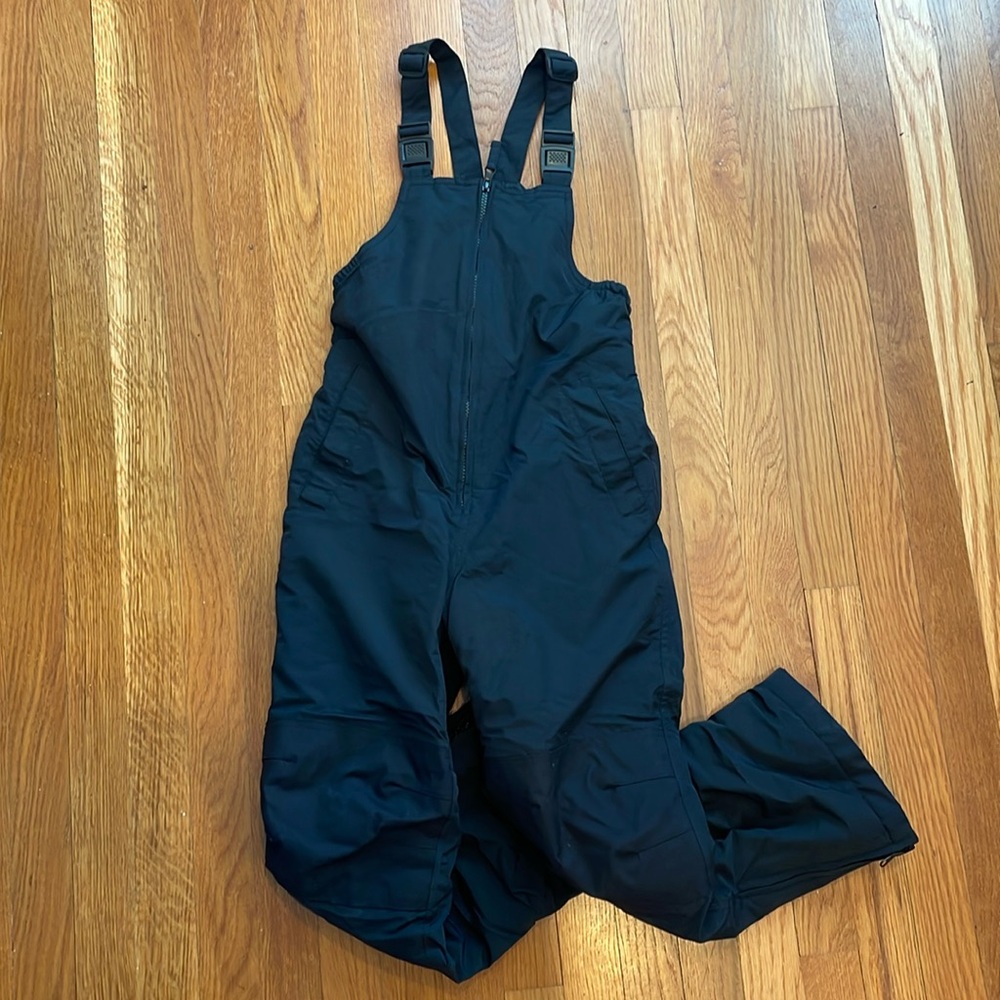 Kids Lands End Squall Bib Snow-pants Size 8